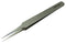 MULTICOMP PRO MP015183 Tweezers, Straight Tip, 110mm OAL, Stainless Steel Body/Tip