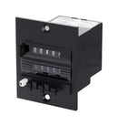 HENGSTLER 0497487 Counter, 5 Digit, 2 to 8 Bar, 4 mm Digit Height, 25Hz, Rapid-Fit Connector, 497 Series