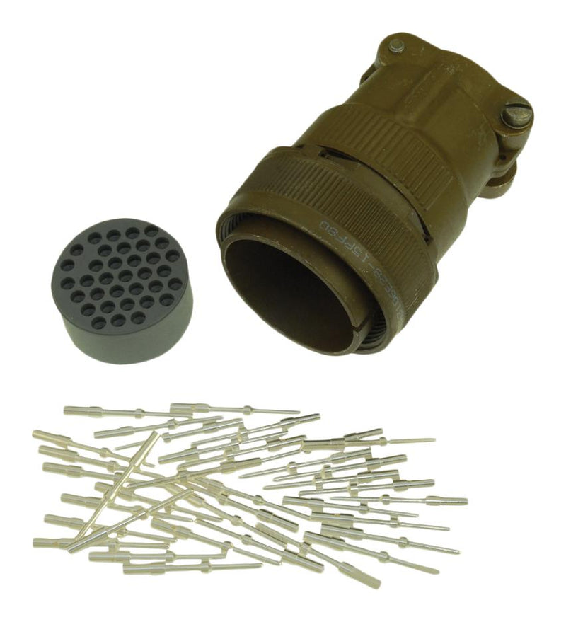 ITT CANNON CA3106E24-5PF97 Circular Connector, CA Series, MIL-DTL-5015 Series, Straight Plug, 16 Contacts, Solder Pin