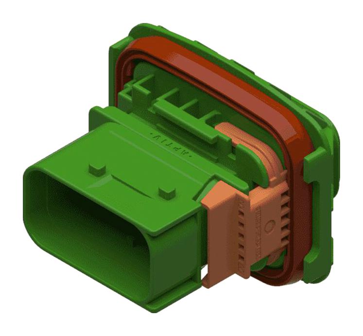 APTIV / DELPHI 33343767 Automotive Connector Housing, CTCS XP 1.5/2.8 Series, Plug, 10 Ways