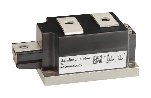 INFINEON TT370N18KOFHPSA1 Phase Control Thyristor Module, 520 A, 7 Pin, 1.8kV TT370N18KOF, SP005635644