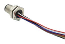 AMPHENOL LTW M12A-17PMMC-SF8B20 Sensor Cable, M12 Plug, Free End, 17 Positions, 200 mm, 7.87 ", M Series