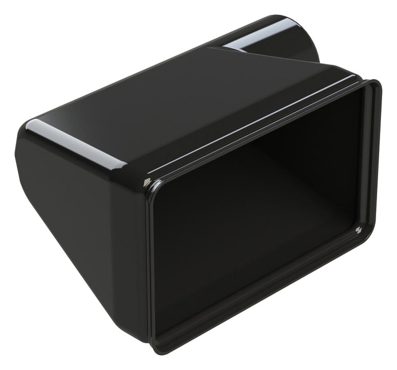 AMPHENOL SINE/TUCHEL ARB102-BT-RA BOOT, RCPT/PLUG CONN, RIGHT ANGLE, BLACK