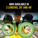 KLEIN TOOLS 50660 Fish Tape, Glow in the Dark, 12m Extended Length