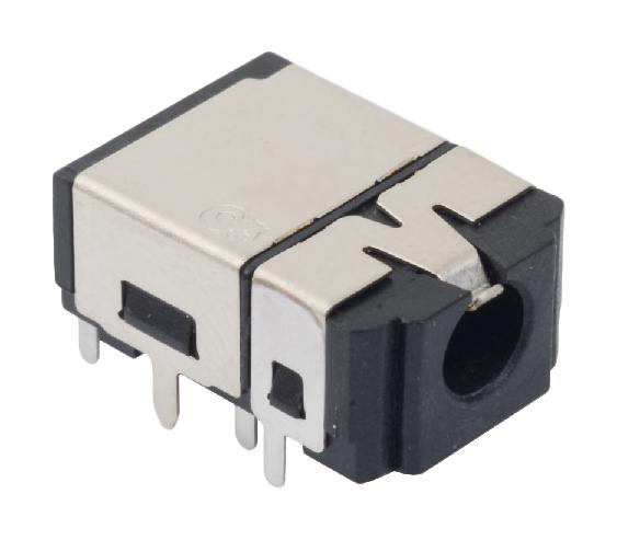 MULTICOMP PRO MP014727 Phone Audio Connector, Top Mount, 6 Contacts, Jack, 3.5 mm, Through Hole Mount Right Angle