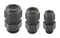 HYLEC K348-1016-00 Cable Gland, M16 x 1.5, 5 mm, 9.5 mm, Nylon 6 (Polyamide 6), Light Grey, IP66, IP68