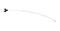 MENTOR 1216.2080 Light Pipe, w/Planar Top, 80 mm, 1 Pipes, Circular, PC Board, Transparent