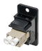 TUK KOLMMDXBPM Fiber Optic Adapter, Multimode, LC Duplex, LC Duplex, Straight Panel Adapter