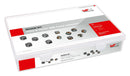WURTH ELEKTRONIK 784701 Power Inductor Design Kit, 32 Pieces of 1&micro;H to 470&micro;H WE-PD2A, WE-PD2SA Series SMD Power Inductors