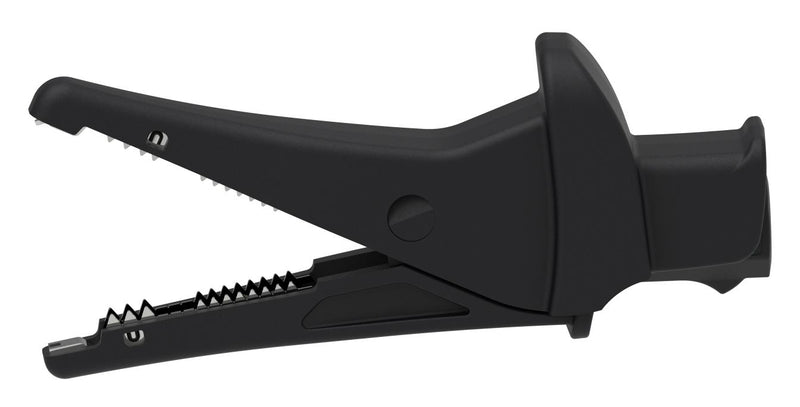 CAL TEST ELECTRONICS CT4501-0 ALLIGATOR CLIP, BLACK, 20A, 1.2"