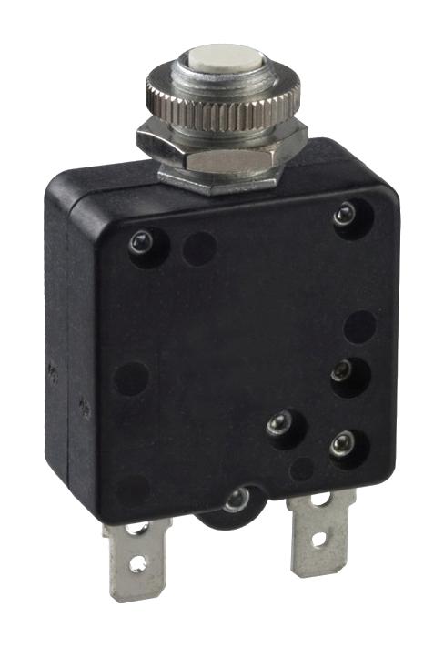 POTTER&BRUMFIELD - TE CONNECTIVITY W58-XB1A4A-7 Thermal Circuit Breaker, Push-to-Reset, W58 Series, 7 A, 1 Pole, 50 V, 250 V, Panel