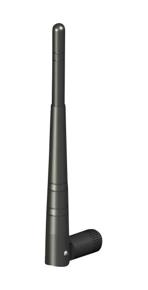 ABRACON AANE-WH-0148-RIP Whip Antenna, 5.925 to 7.125GHz, WiFi/WLAN/Bluetooth/Zigbee/Thread/Matter, 5.3dBi, Linear, 5W