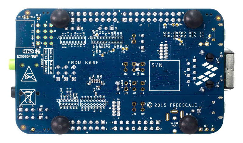 NXP FRDM-K66F FRDM-K66F Development Board Kinetis&Acirc;&reg; K66 K65 and K26 MCU's High Speed USB Interface Audio Features