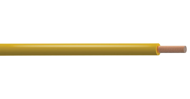 MULTICOMP PRO PP001297 Wire, Tri Rated, Per Metre, PVC, Yellow, 18 AWG, 1 mm&sup2;