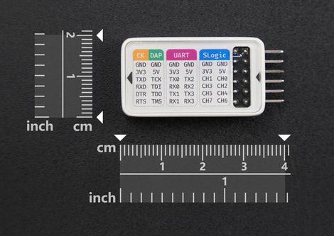 DFROBOT FIT0956 Development Tool, SLogic Combo 8, Multi-Function, CKLink Debugger DAP Link Debugger and UART Modules