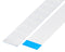 GCT 10-30-D-0254-C-4-08-4-T FFC / FPC Cable, 30 Core, 1 mm, Opposite Sided Contacts, 10 ", 254 mm, White