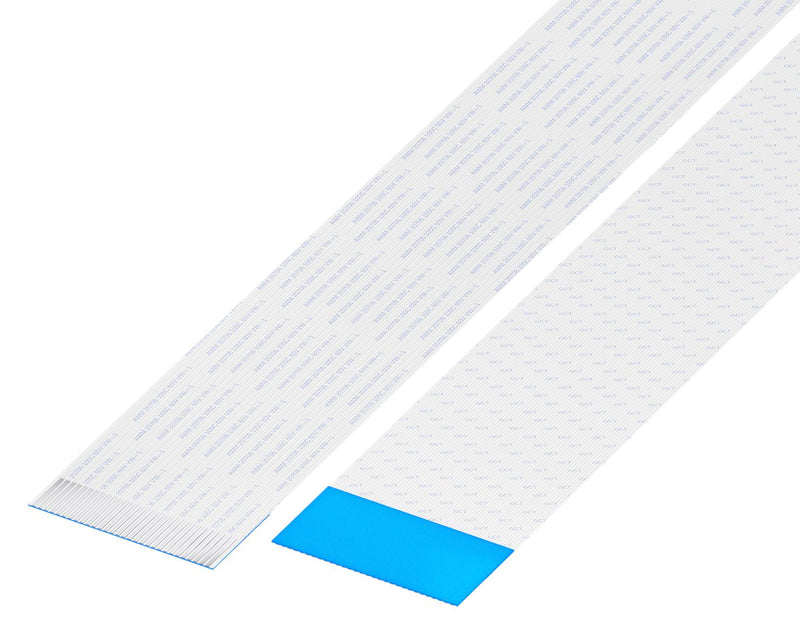 GCT 10-30-D-0254-C-4-08-4-T FFC / FPC Cable, 30 Core, 1 mm, Opposite Sided Contacts, 10 ", 254 mm, White