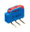 APEM NK236W Slide Switch, SPDT, On-On, Through Hole, NK, 500 mA