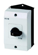 EATON MOELLER T0-3-8401/I1 Switch Disconnector, Reversing, 3 Pole, 690 V, 20 A, IP65, Screw, Surface Mount