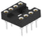 TE CONNECTIVITY 2485264-1 IC & Component Socket, 8 Contacts, DIP Socket, 2.54 mm, 7.62 mm, Copper Alloy