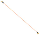 TE CONNECTIVITY 2480655-2 RF / Coaxial Cable Assembly, 90&deg; MCX Plug to 90&deg; MCX Plug, RG316, 50 ohm, 12 ", 304.8 mm, Brown
