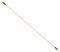 TE CONNECTIVITY 2480655-2 RF / Coaxial Cable Assembly, 90&deg; MCX Plug to 90&deg; MCX Plug, RG316, 50 ohm, 12 ", 304.8 mm, Brown
