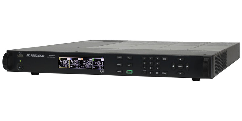 B&K PRECISION MPS1001 Modular Power Supply, 1U, 4 Outputs, 1.2 kW, Programmable