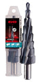 RUKO 101084P Drill Bit, 9 Step, 6 mm Bit Size, 125 mm Overall Length, ULTIMATECUT Series