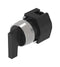 EAO 704.101.0 Switch Actuator, Long Black Lever, EAO 04 Series Selector Switches, IP65, 04 Series