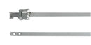HELLERMANNTYTON MLT8SS5.M3P Cable Tie, Stainless Steel, Natural, 230 mm, 5 mm, 60 mm, 420 N