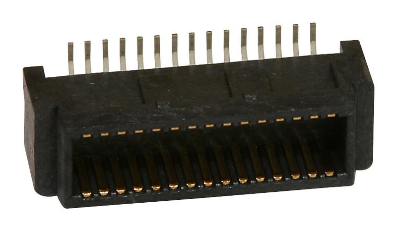 MOLEX 501920-3001 Mezzanine Connector, Header, 0.5 mm, 2 Rows, 30 Contacts, Surface Mount, Copper Alloy