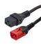 L-COM C14LC19L-15-6F POWER CORD, IEC C14-IEC C19, 6 , 15A