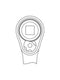 GEDORE 1703749 Reversible Ratchet, Chrome Vanadium Steel, 1/4" Drive, 130 mm Length