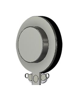 PUI AUDIO ASX02604-R Exciter, 4 ohm, 3 W, 85 dBA, Round, Bare Mount