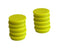 ECLIPSE MAGNETICS RM768/Y Marker Magnet, Ferrite, 30 mm Diameter x 7mm Height, Yellow