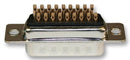 Norcomp 180-015-103L021 180-015-103L021 D Sub Connector HD15 High Density Plug 180 Series 15 Contacts DE Solder Cup