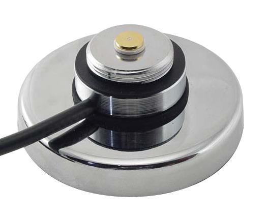 L-COM HMA1-SMA10 Magnetic Mount, Rubber Gasket, SMA Connector, 195-Series 10ft Cable, Mobile Antennas