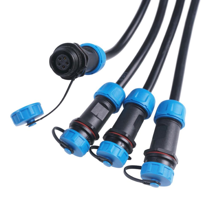 SEEED STUDIO 206001060 Splitter, Industrial, Modbus RS485, 1-to-4, IP68, SenseCAP Series
