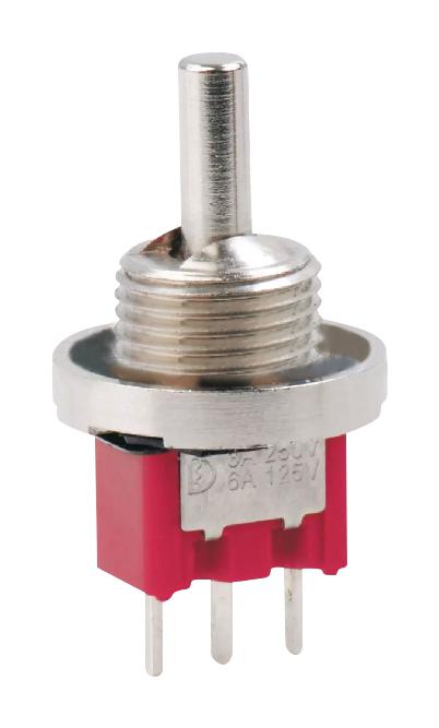 MULTICOMP PRO MP1FD3T1B9M2QES-5 Toggle Switch, Miniature, On-Off-On, DPDT, Non Illuminated, MP Miniature Toggle Switches