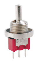 MULTICOMP PRO MP1FD4T12BA1M2QES-5 Toggle Switch, Miniature, (On)-Off-(On), DPDT, Non Illuminated, MP Miniature Toggle Switches