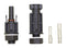 HELLERMANNTYTON 147-50002 Photovoltaic / Solar Connector, 50 Pair, Female and Male Coupler, Panel Mount, IP68