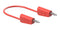 Staubli 64.1034-10022 64.1034-10022 Banana Test Lead 30 VAC 4mm Stackable Plug 39.37 " 1 m Red