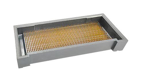 AMPHENOL COMMUNICATIONS SOLUTIONS 10169063-5602100LF Mezzanine Connector, Header, 0.8 mm, 11 Rows, 616 Contacts, Surface Mount Straight, Copper Alloy