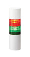 PATLITE LR6-202WJBW-RG Signal Tower, 2 Tier, Green/Red, 88 dB, Cable, Flashing, 4 Tone, 24 VDC, IP65/NEMA 4X/NEMA 13