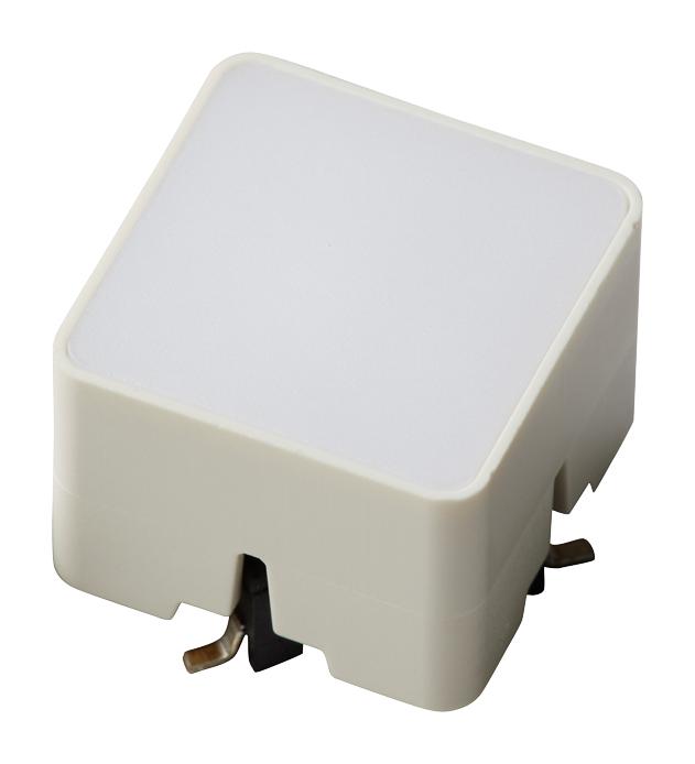 APEM 1YS0616 Switch Cap, w/Frosted White Lens, 15 x 15mm, Apem Multimec 5E/5G Series Rocker & Tactile Switches