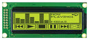 MIDAS DISPLAYS MC144032A6WC-SPTLY Graphic LCD, 144 x 32, Black on Yellow / Green, 3V to 5V, Parallel, English, Chinese
