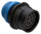 AMPHENOL SINE/TUCHEL AHDP04-24-16SR-STA 16 POSITION RECEPTACLE, SOCKET, SHELL SIZE 24, REDUCED DIAMETER SEAL (BLUE), SMALL THREAD ADAPTER 86AK2769