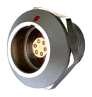 MULTICOMP PRO MCP-M1RSG06S-IP67 Circular Connector, MP IP67 Metal Push Pull Series, Panel Mount Receptacle, 6 Contacts