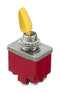APEM CT46-001N022 Toggle Switch, IP67, On-None-On, DPDT, Non Illuminated, CT Series, Panel Mount, 15 A