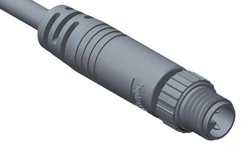 AMPHENOL LTW 8A-06AMMM-SL7A01 Sensor Cable, M8 Plug, Free End, 6 Positions, 1 m, 3.3 ft, M Series